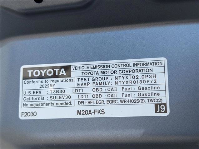 Certified 2022 Toyota Corolla Cross LE w/ Black Badges Package (TMS) AWD/4WD image 23
