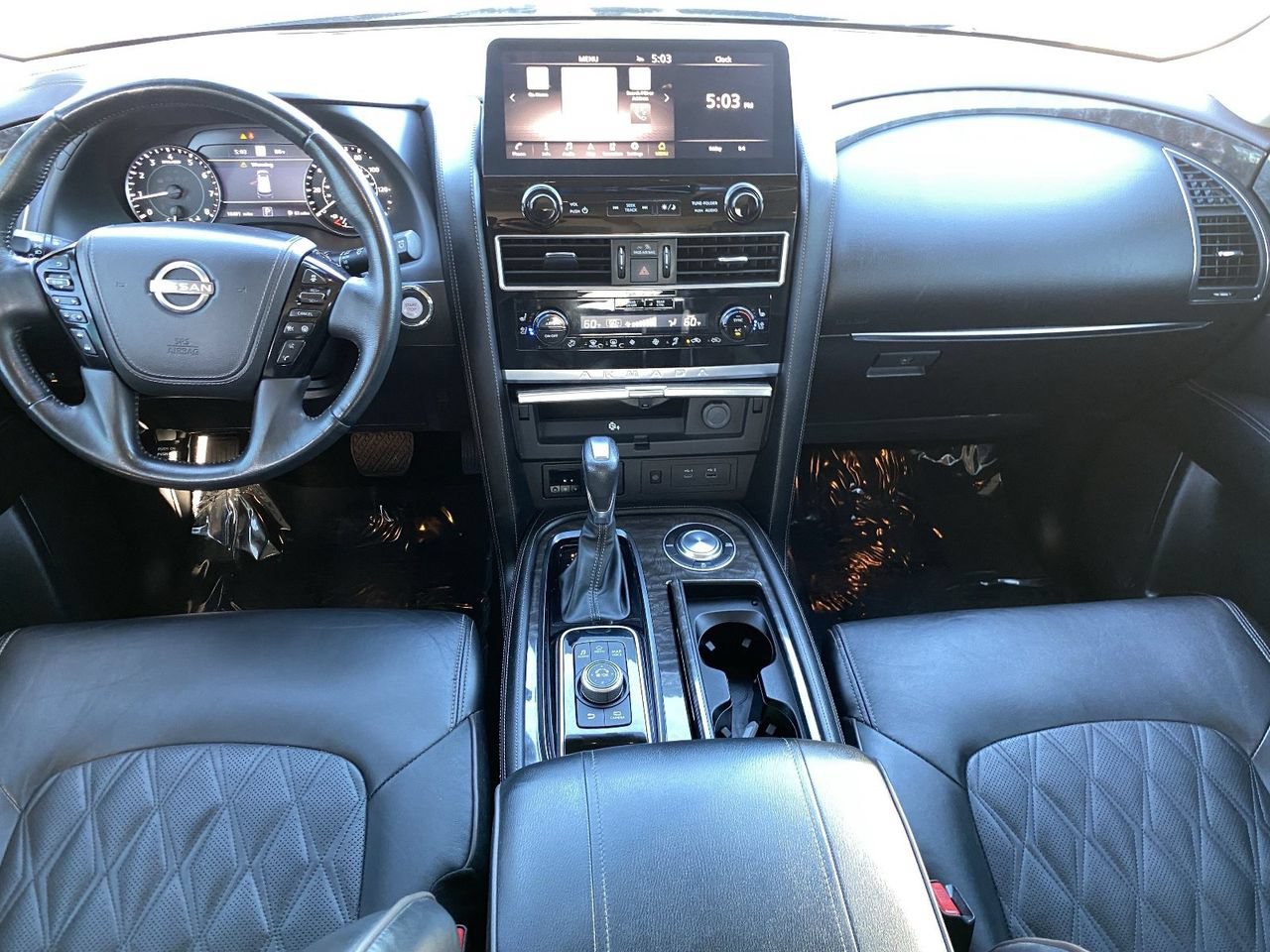 Used 2023 Nissan Armada Platinum w/ Captain's Chairs Package RWD image 19