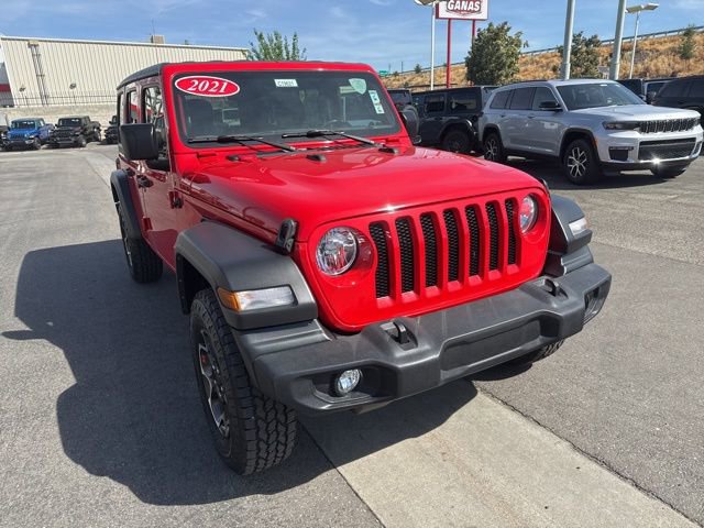 Certified 2021 Jeep Wrangler Unlimited Sport image 8