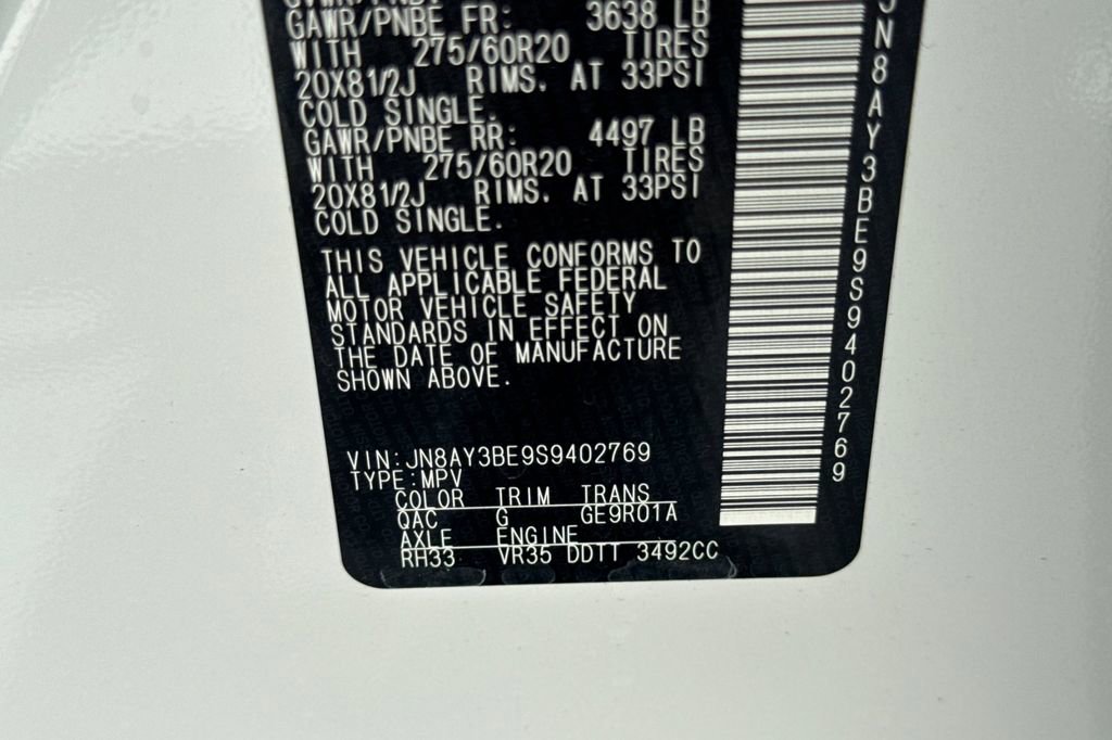 New 2025 Nissan Armada SL AWD/4WD image 23