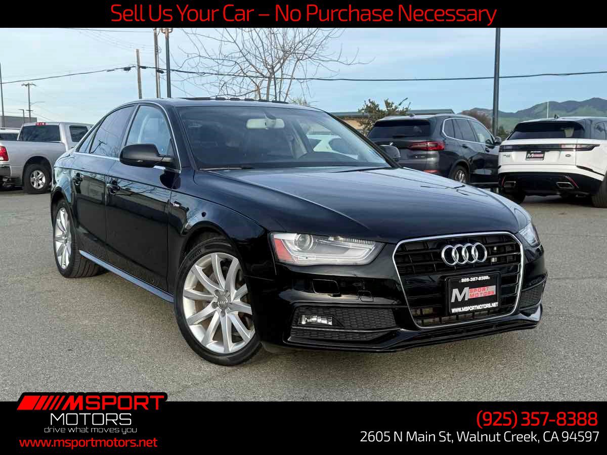 Used 2014 Audi A4 2.0T Premium w/ S Line Style Package FWD image 1