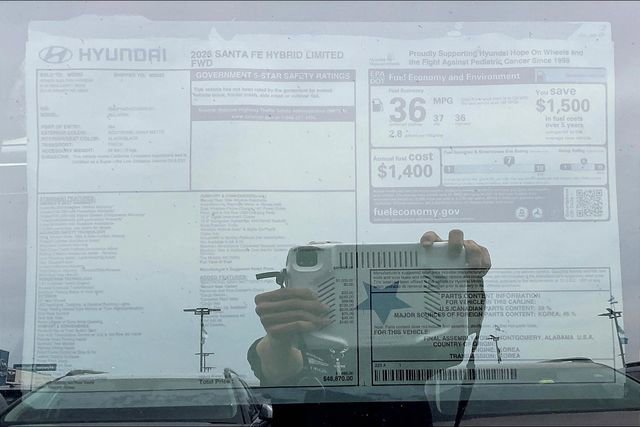 New 2026 Hyundai Santa Fe Limited image 14