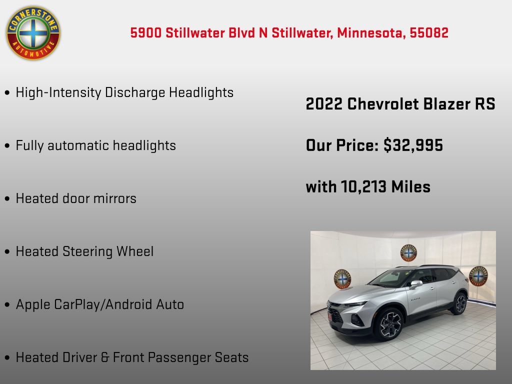 Used 2022 Chevrolet Blazer RS AWD/4WD image 15
