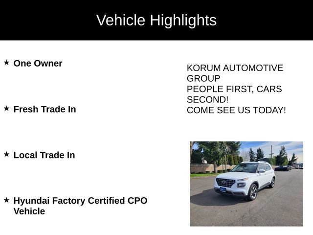 Certified 2024 Hyundai Venue SEL image 4