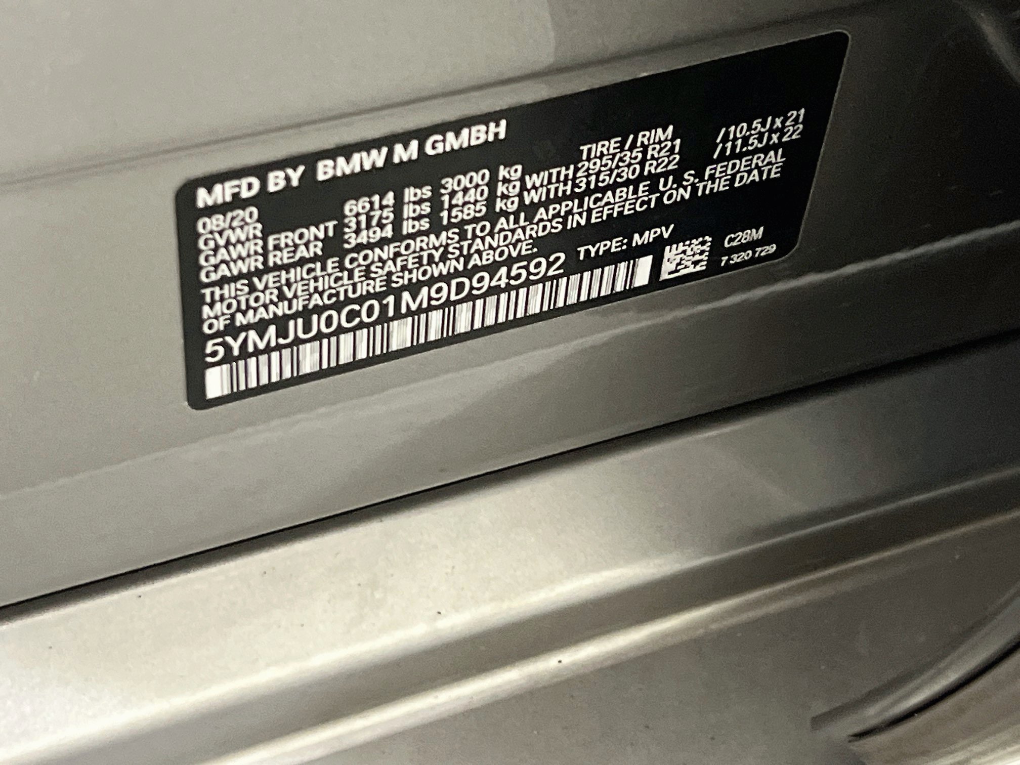 Used 2021 BMW X5 M w/ Executive Package AWD/4WD image 32