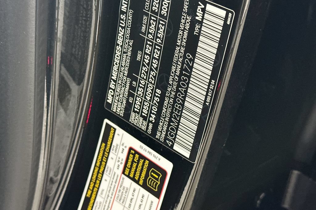 Certified 2024 Mercedes-Benz EQS 450+ 4MATIC SUV image 39
