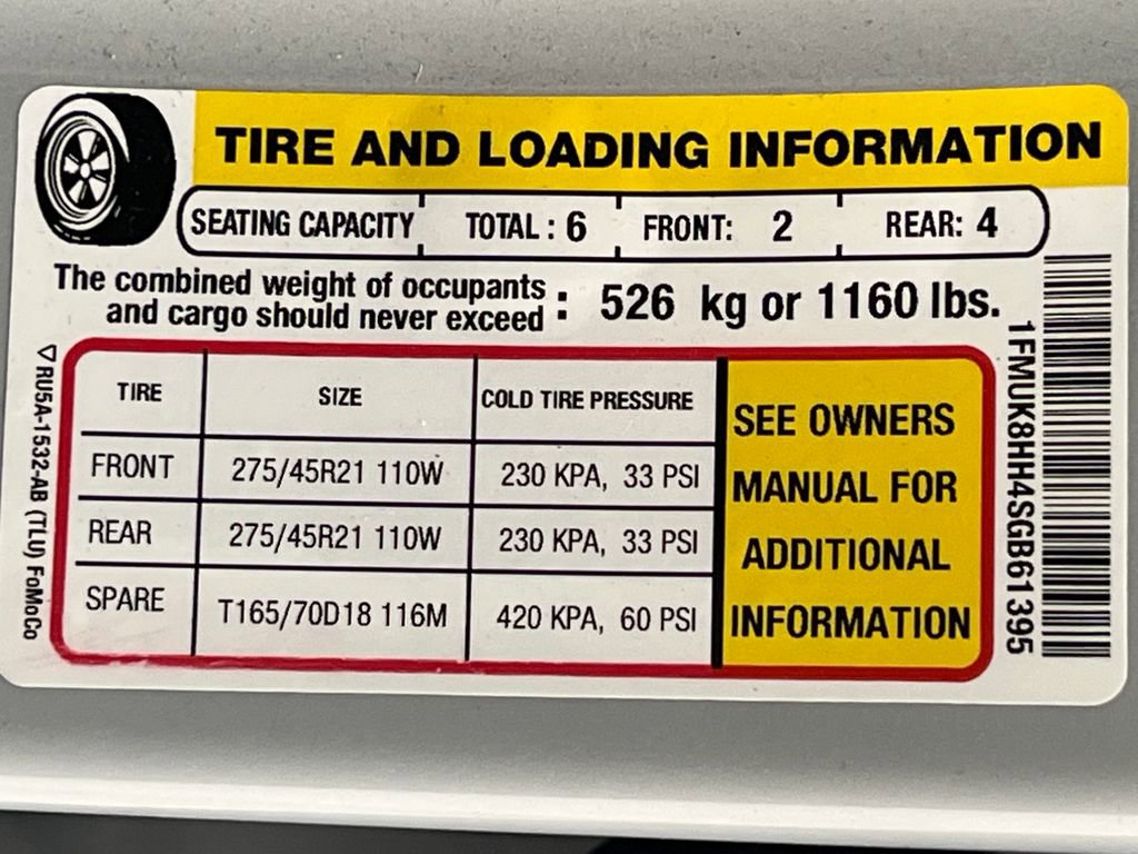 Used 2025 Ford Explorer Platinum w/ LUX Leather Package AWD/4WD image 67