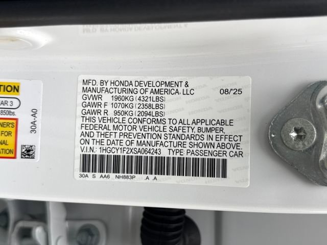 New 2025 Honda Accord LX image 28