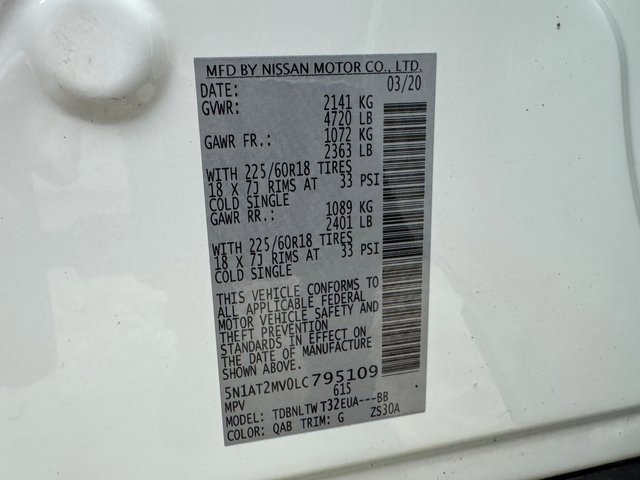 Used 2020 Nissan Rogue SV w/ Premium Package image 32