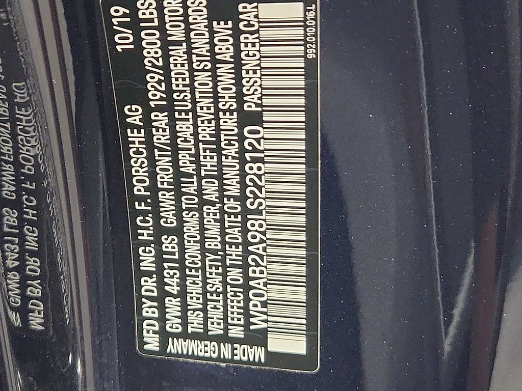 Certified 2020 Porsche 911 Carrera 4S AWD/4WD image 28