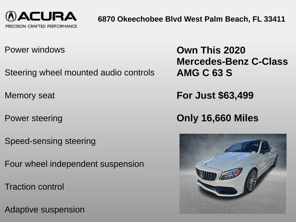 Used 2020 Mercedes-Benz C 63 AMG S image 18