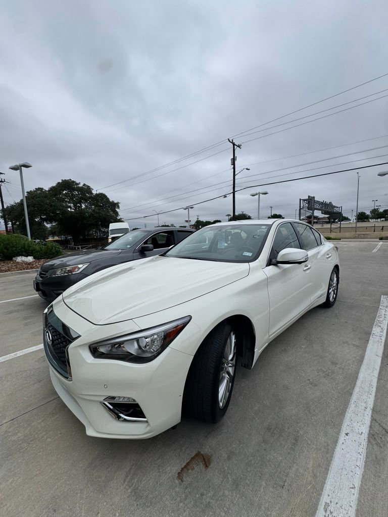 Used 2023 INFINITI Q50 Luxe w/ Cargo Package RWD image 2
