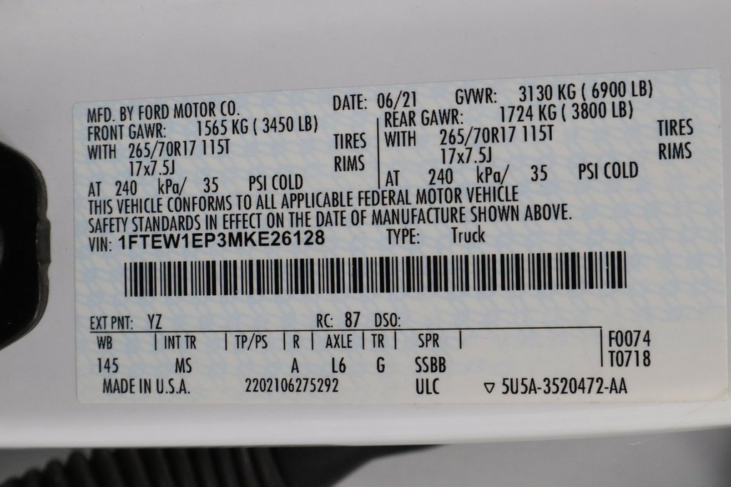 Used 2021 Ford F150 XLT w/ Trailer Tow Package image 33