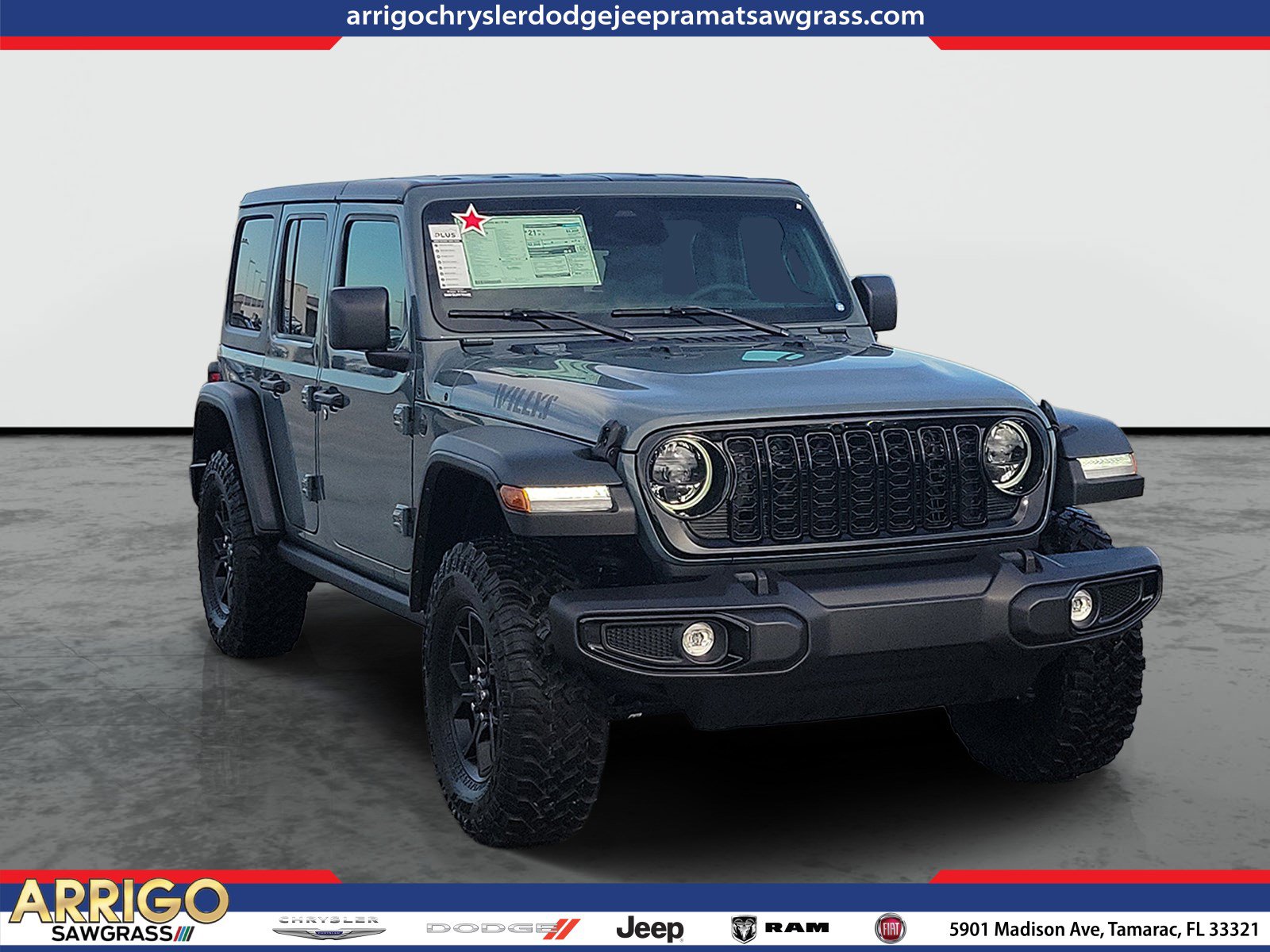 New 2026 Jeep Wrangler Unlimited Sport