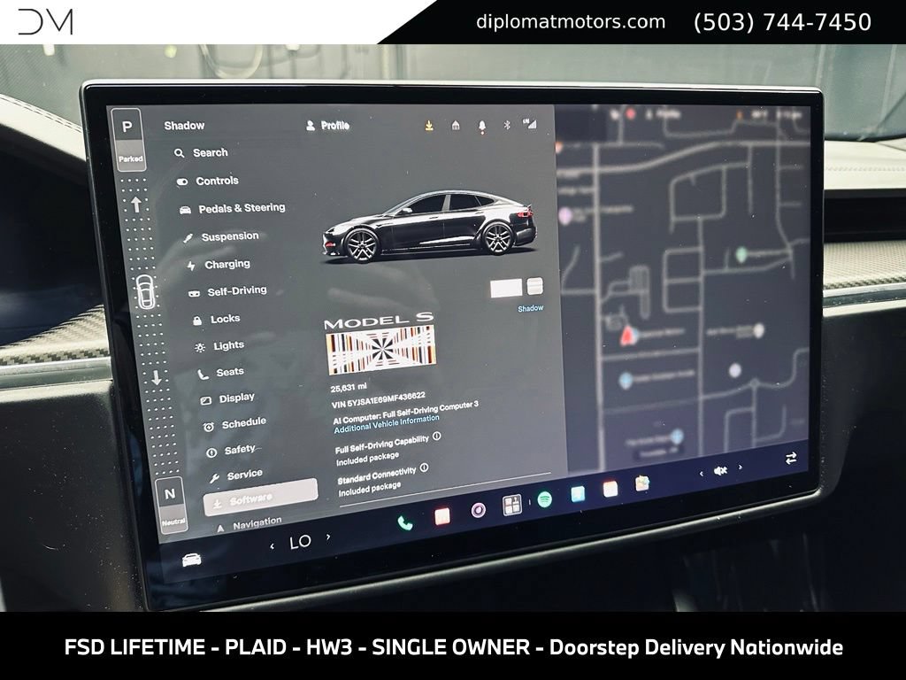 Used 2021 Tesla Model S Plaid AWD/4WD image 34