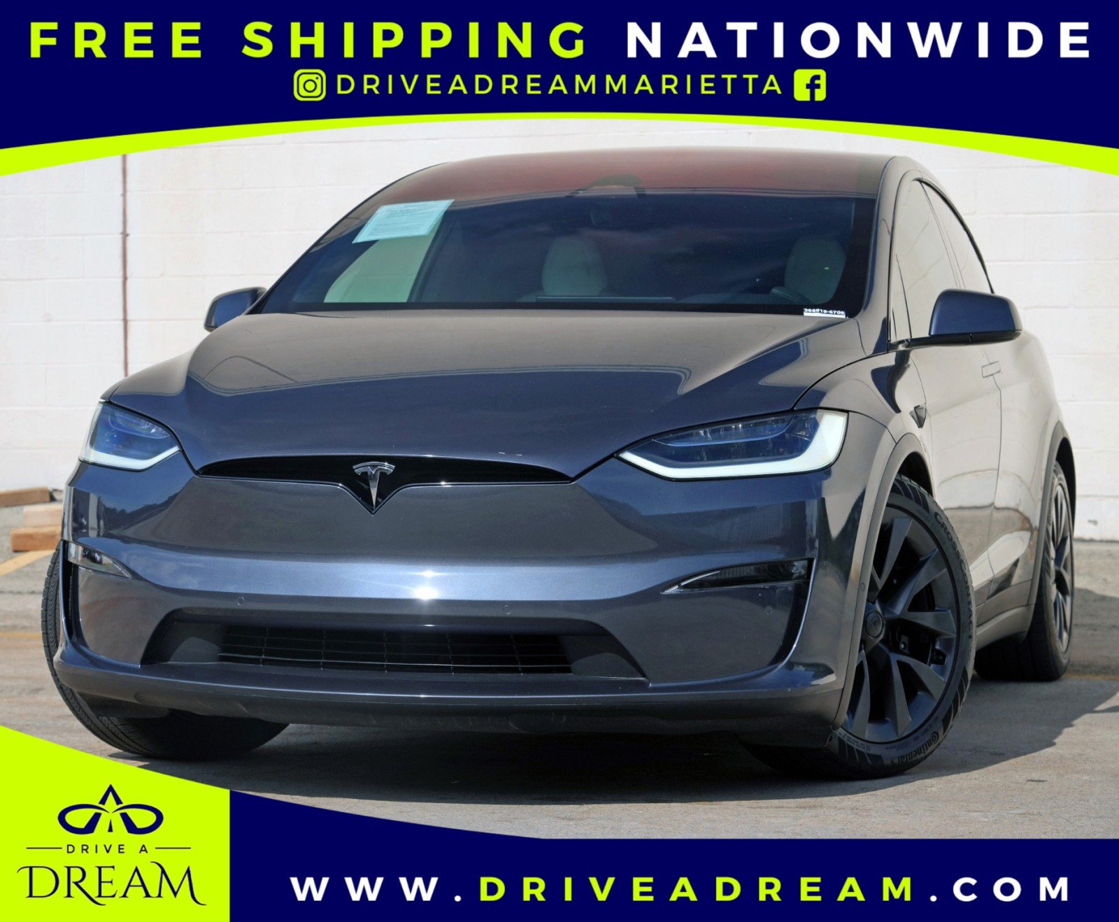 Used 2023 Tesla Model X AWD/4WD image 1
