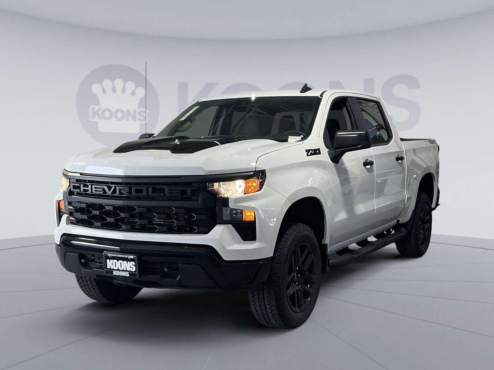 New 2026 Chevrolet Silverado 1500 Custom Trail Boss w/ Turbomax Blackout Package AWD/4WD image 1
