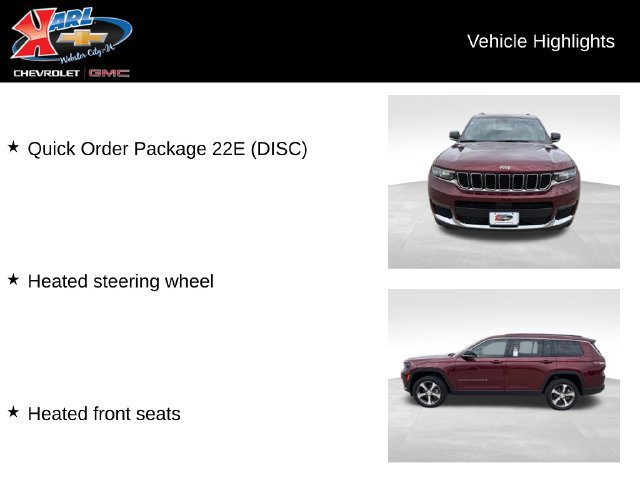 Used 2024 Jeep Grand Cherokee L Limited AWD/4WD image 3
