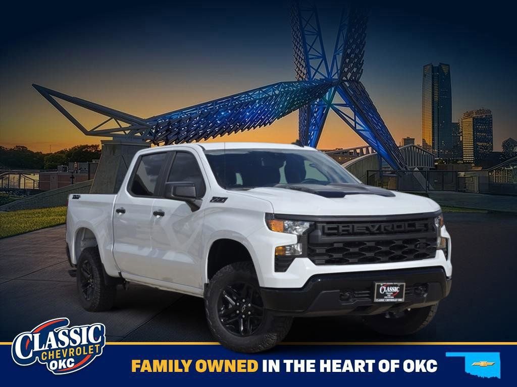 New 2026 Chevrolet Silverado 1500 Custom Trail Boss w/ Dark Appearance Package