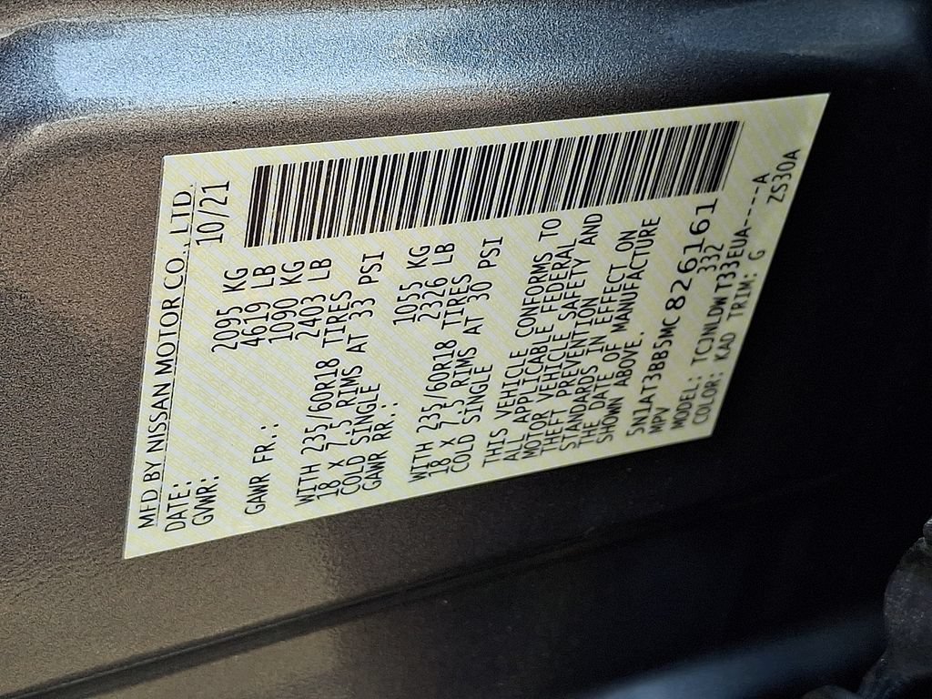 Used 2021 Nissan Rogue SV AWD/4WD image 27