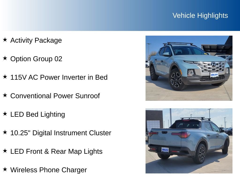 Used 2022 Hyundai Santa Cruz SEL w/ Activity Package image 5