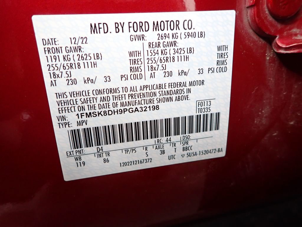Used 2023 Ford Explorer XLT AWD/4WD image 41