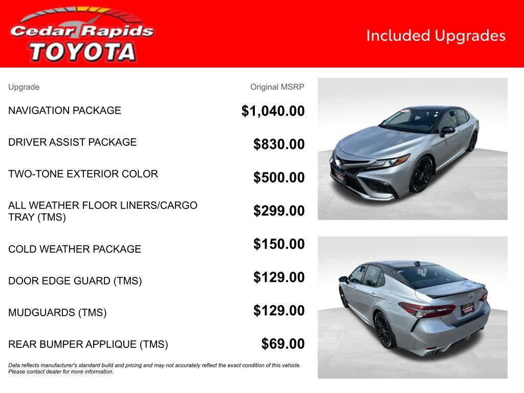 Used 2023 Toyota Camry XSE w/ Navigation Package FWD image 7