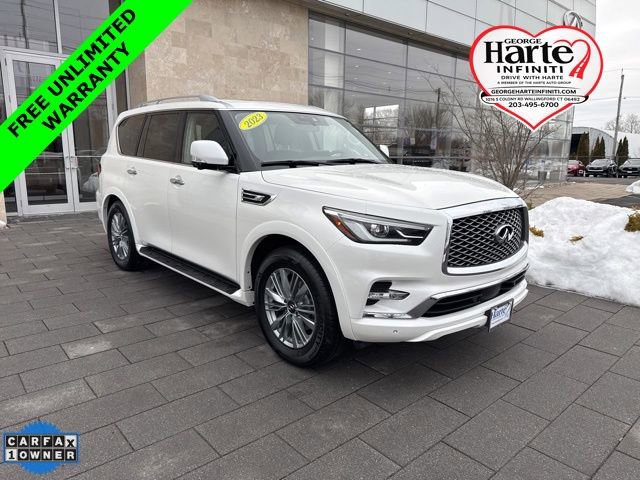 Certified 2023 INFINITI QX80 Luxe w/ Cargo Package