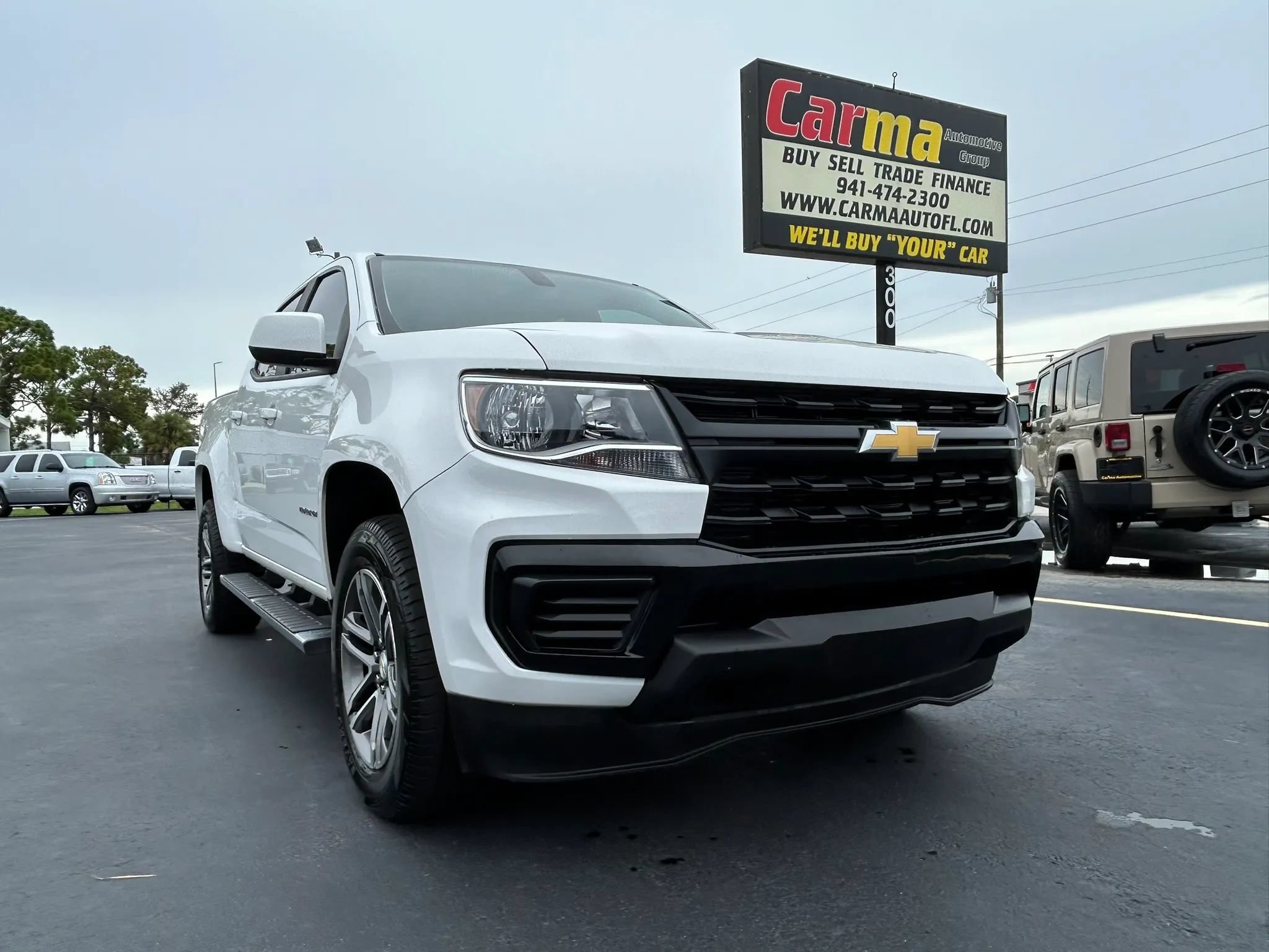 Used 2021 Chevrolet Colorado W/T w/ Custom Special Edition RWD image 5