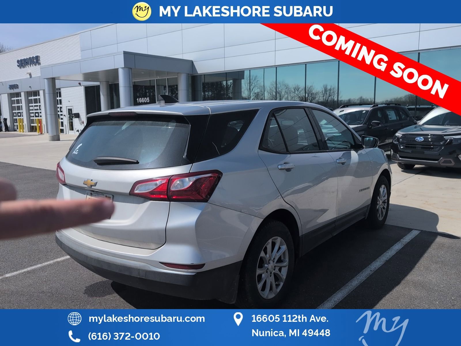 Used 2018 Chevrolet Equinox LS w/ LPO, Protection Package FWD image 8