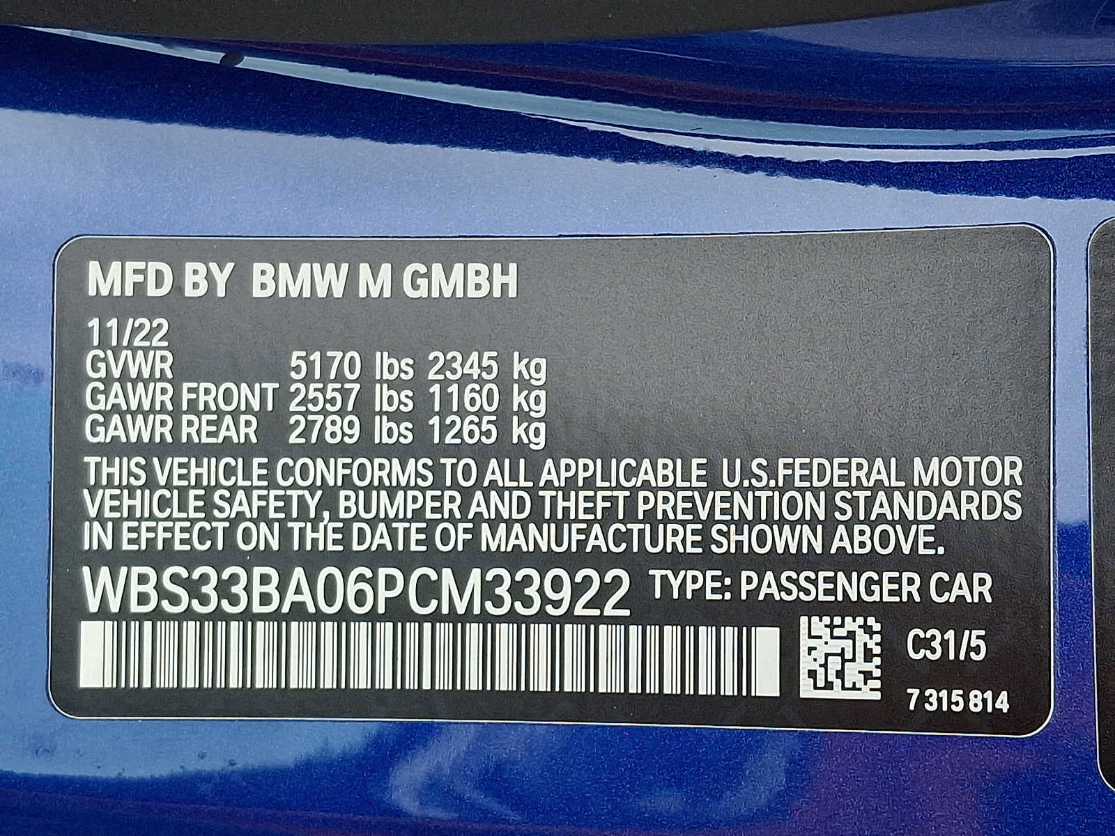 Used 2023 BMW M4 xDrive Competition w/ M Carbon Exterior Package image 27