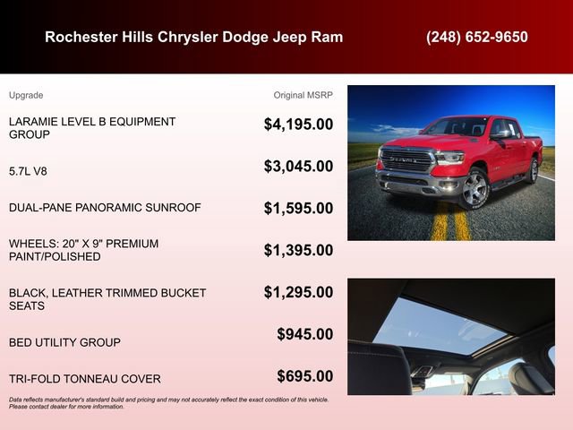 Certified 2023 RAM 1500 Laramie AWD/4WD image 6