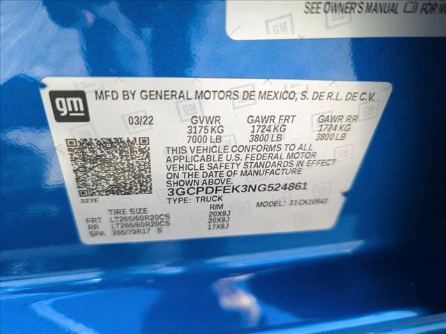 Used 2022 Chevrolet Silverado 1500 LT Trail Boss w/ LPO, Dark Essentials Package image 24