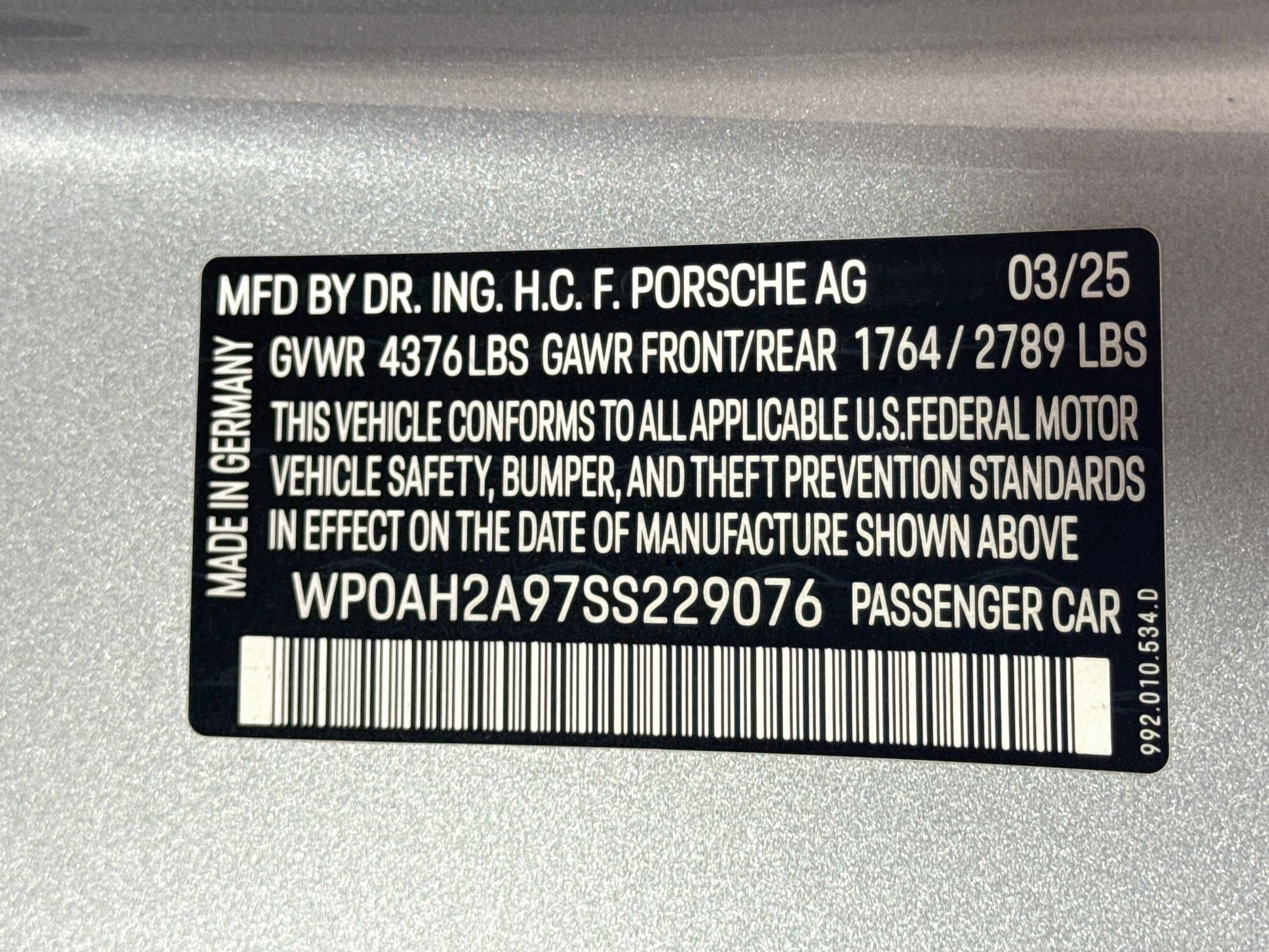 Certified 2025 Porsche 911 Carrera S RWD image 29