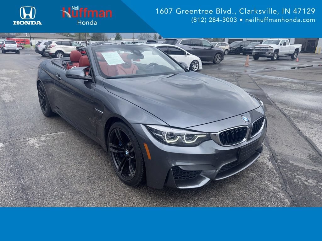 Used 2020 BMW M4 Convertible w/ Executive Package RWD image 1