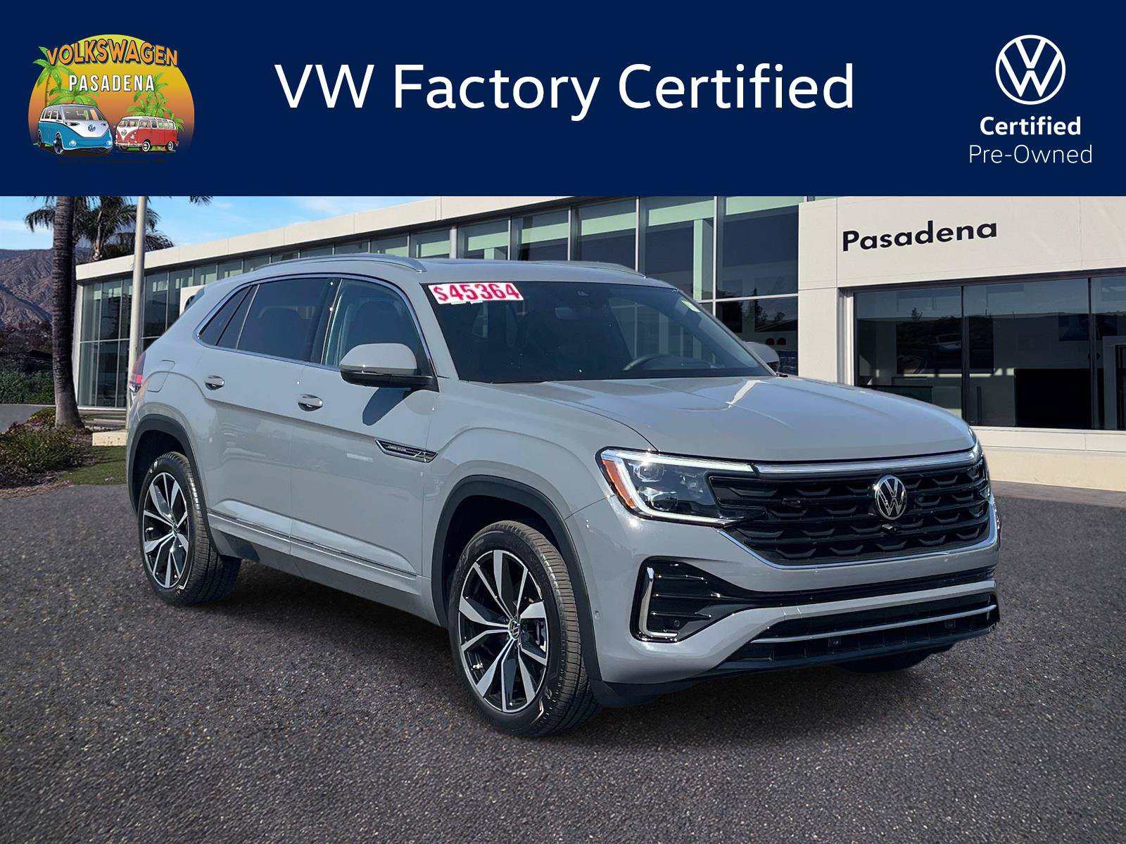 Certified 2025 Volkswagen Atlas Cross Sport SEL Premium R-Line AWD/4WD image 1