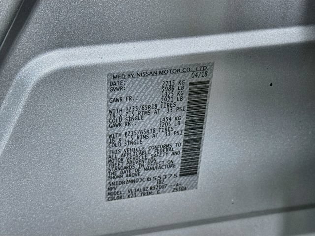 Used 2018 Nissan Pathfinder S FWD image 34
