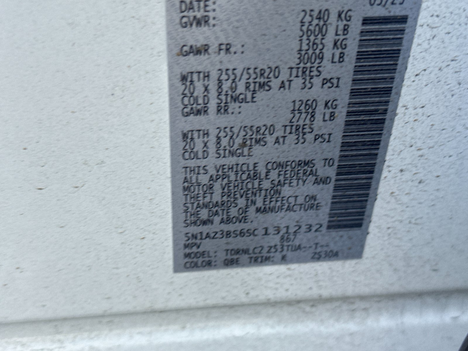 Certified 2025 Nissan Murano SV AWD/4WD image 27