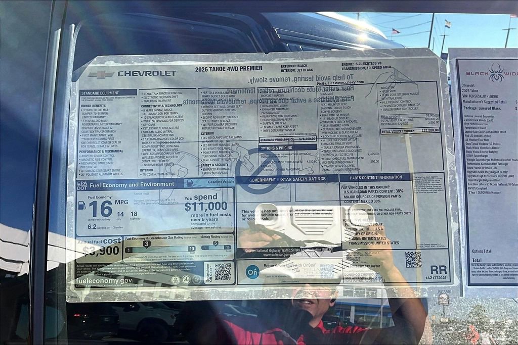 New 2026 Chevrolet Tahoe Premier image 14