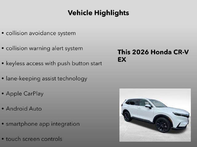New 2026 Honda CR-V EX image 10