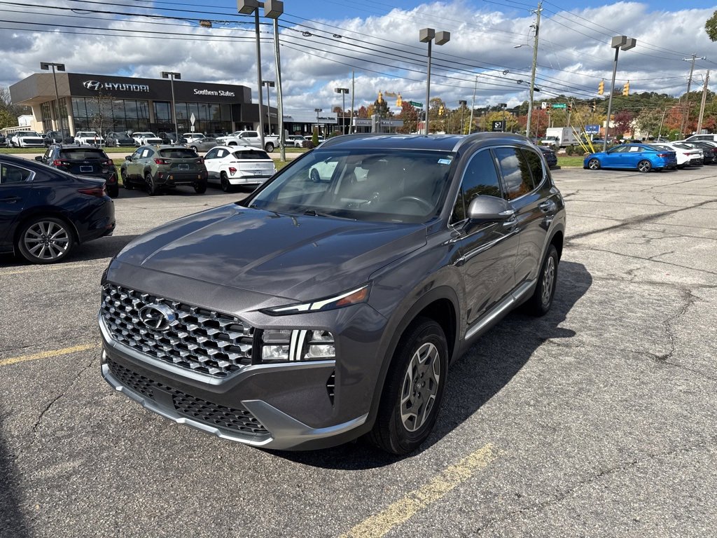 Used 2021 Hyundai Santa Fe Blue