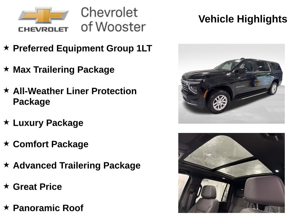 New 2026 Chevrolet Suburban LT w/ Comfort Package AWD/4WD image 2