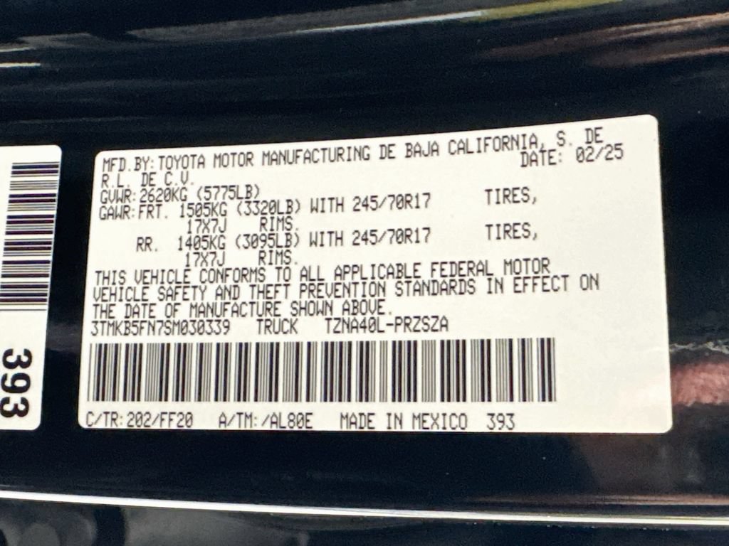 Used 2025 Toyota Tacoma SR5 RWD image 37