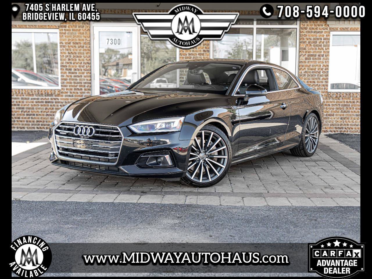 Used 2018 Audi A5 2.0T Prestige w/ Driver Assistance Package