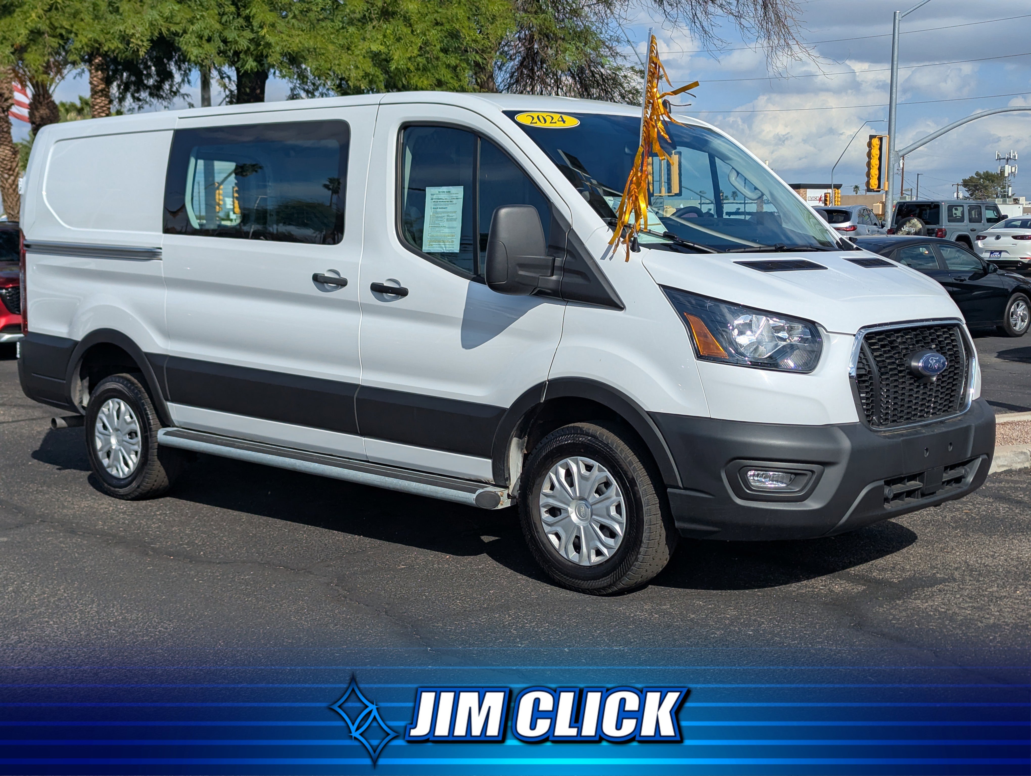 Certified 2024 Ford Transit 250 Low Roof w/ Exterior Upgrade Package