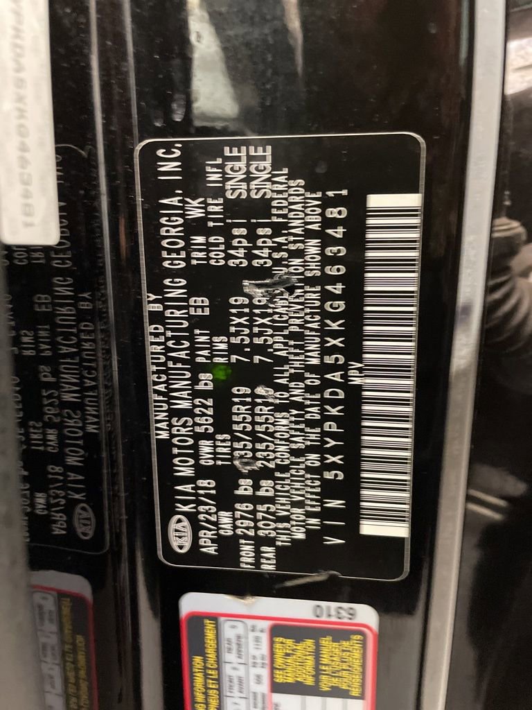 Used 2019 Kia Sorento SX w/ SX Touring Package image 34