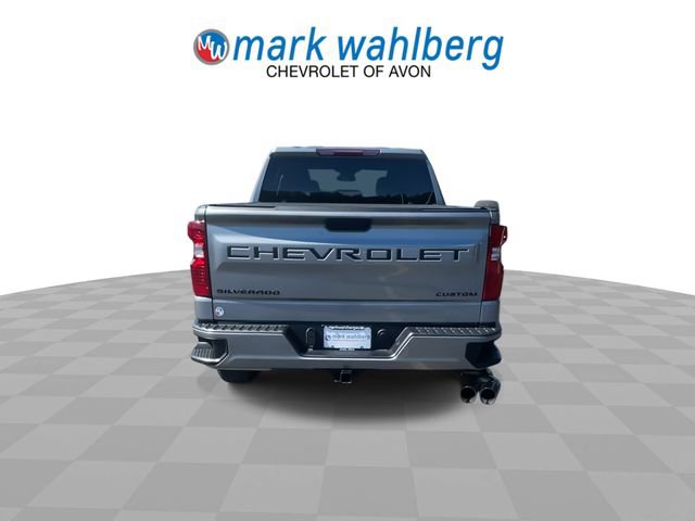 Certified 2024 Chevrolet Silverado 1500 Custom w/ Turbomax Blackout Package AWD/4WD image 7