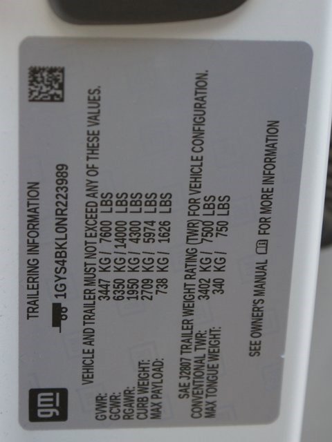 Certified 2022 Cadillac Escalade Premium Luxury w/ LPO, Floor Liner Package image 28