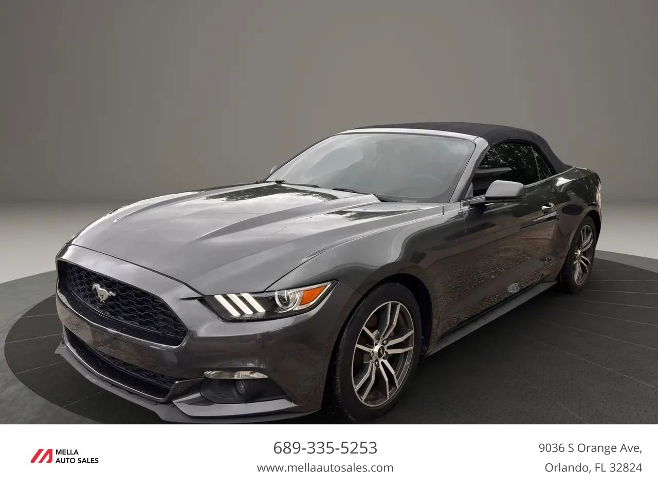 Used 2017 Ford Mustang Premium RWD image 1