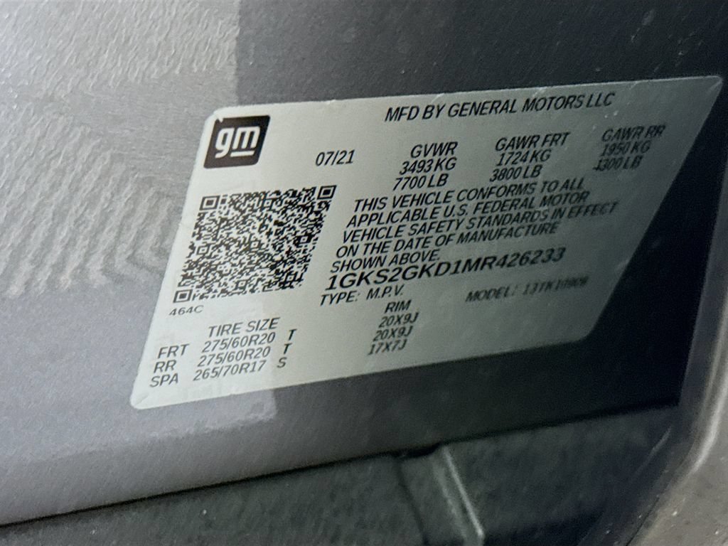 Used 2021 GMC Yukon XL SLT w/ SLT Premium Package AWD/4WD image 38